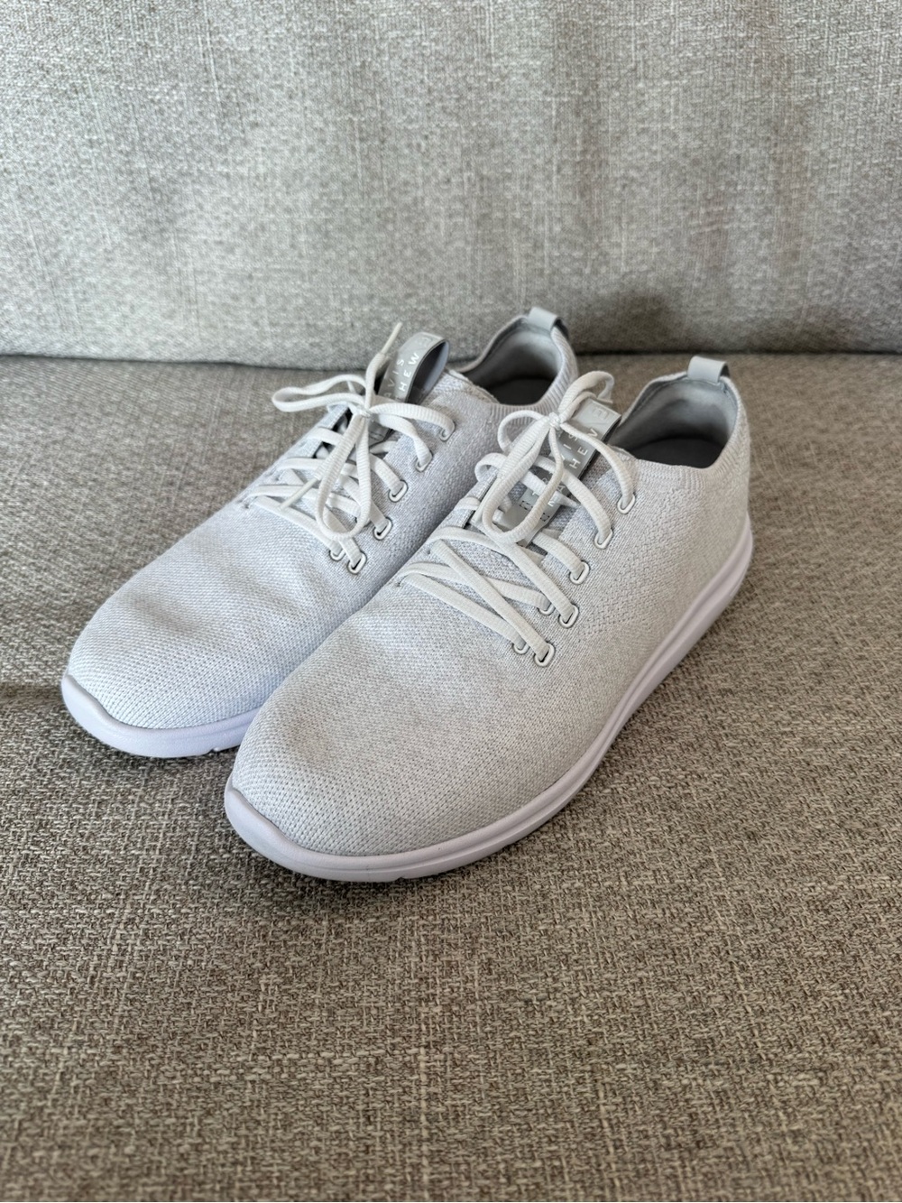 TravisMathew The Daily Lite Shoes - Size 10M Heather White